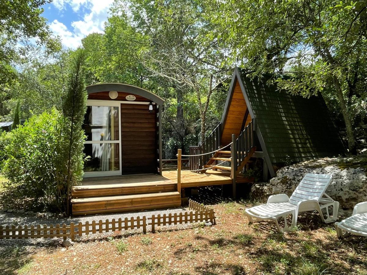 Les Chalets De Labeaume Kültér fotó