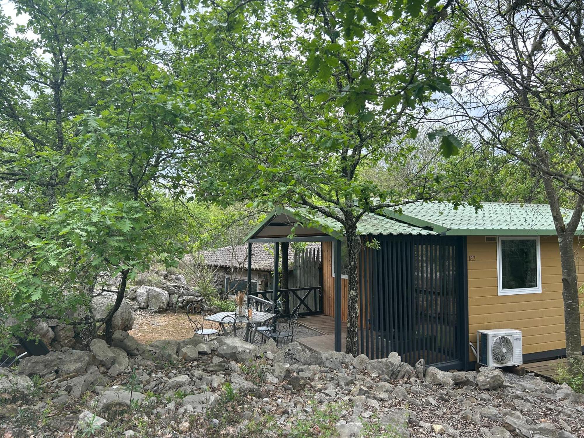 Les Chalets De Labeaume Kültér fotó