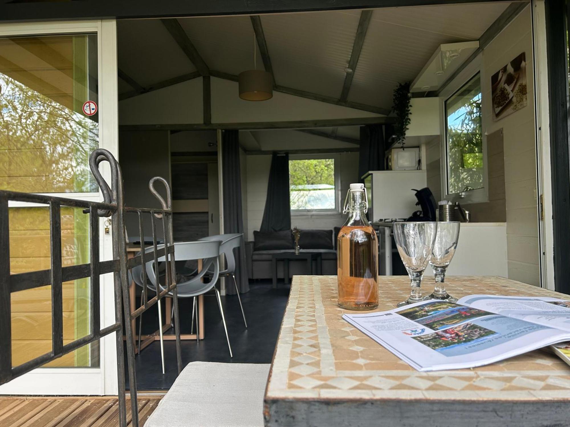Les Chalets De Labeaume Kültér fotó